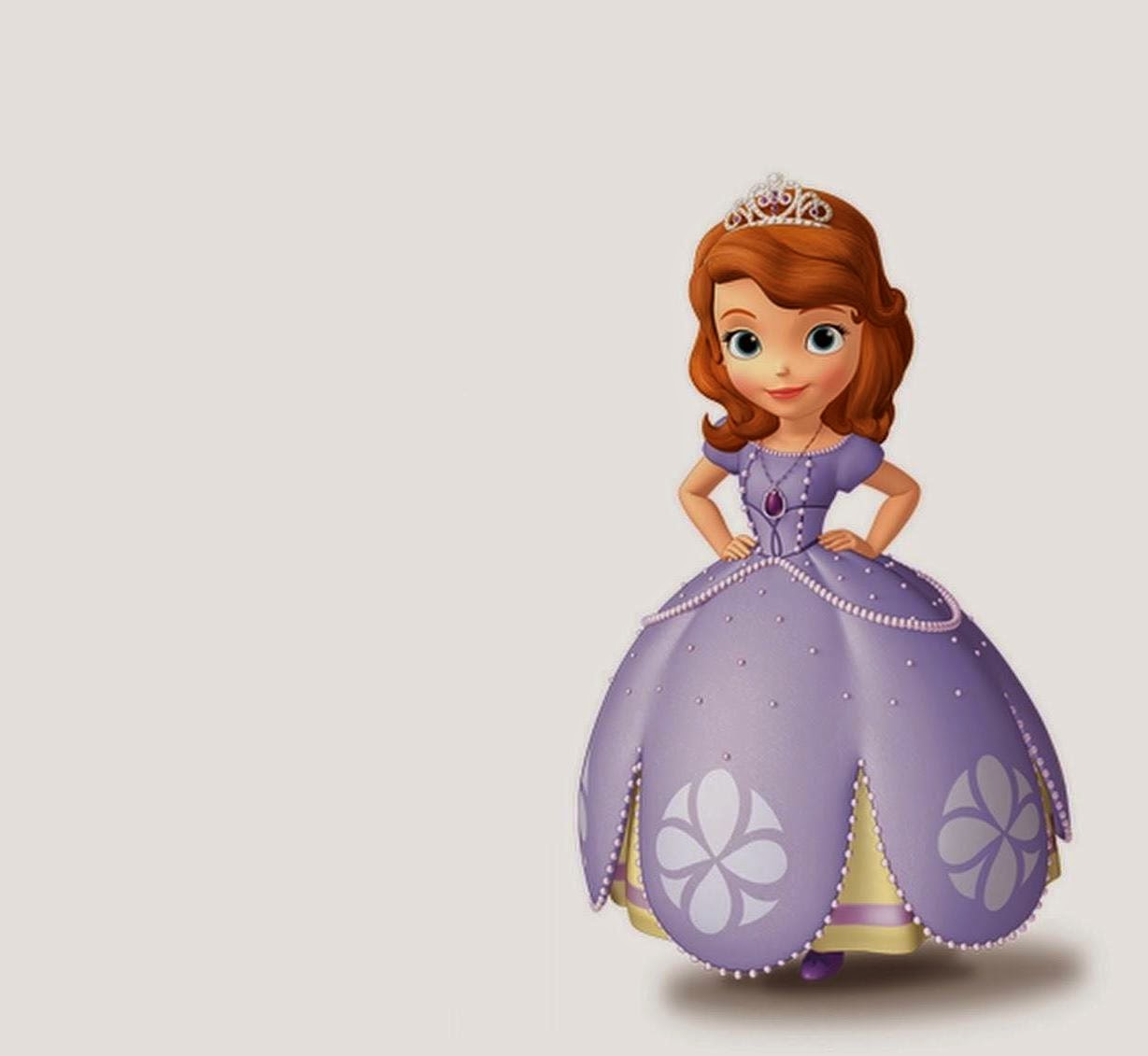 Desenhos para Colorir da Princesa Sofia – Disney para Imprimir