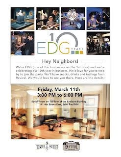 EDG Hey Neighbors party flyer