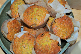 Lemon and poppy seed muffins SupperClubOne photo by Modern Bric a Brac