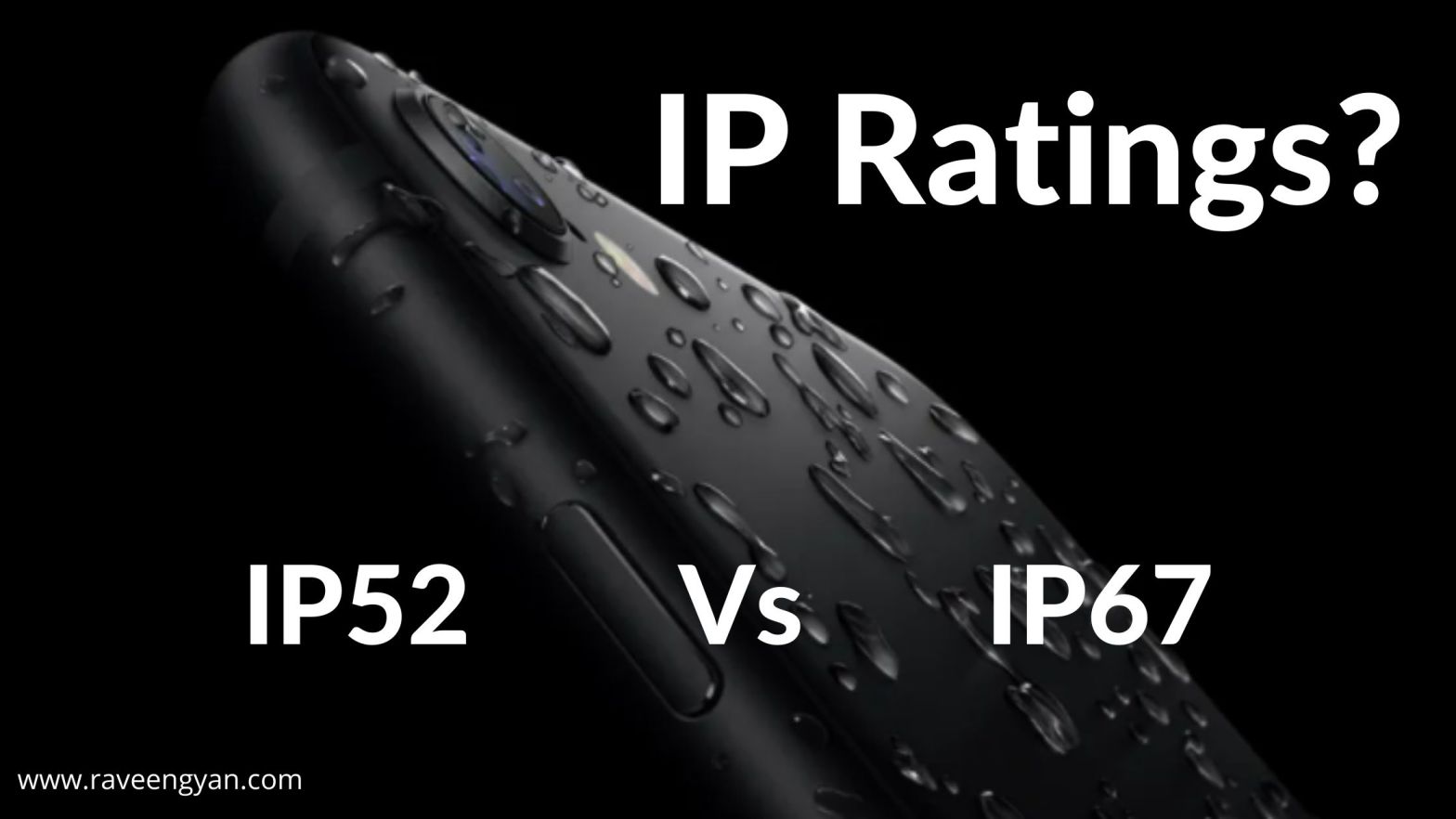 IP ratings in hindi, IP Ratings kya hote hain, IP67 vs IP52