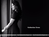 amature catherine tresa wallpaper hd, standing by windows, black and white