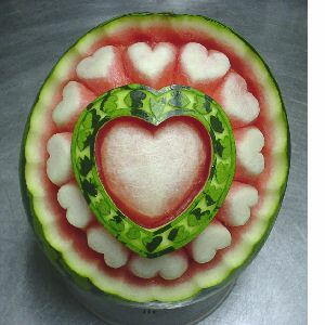 50 Stunning Watermelon carving art Seen On www.coolpicturegallery.net