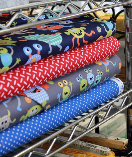 Monster Mash fabrics by Michael Miller found at The Fabric Mill