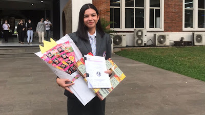 Testimoni Jihan Syafira Simanjuntak, Lulus Sidang Skripsi - UPH Teachers College