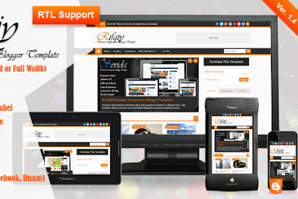 Rifqiy Responsive Blogger Template V1.35 Free Download - Themeforest