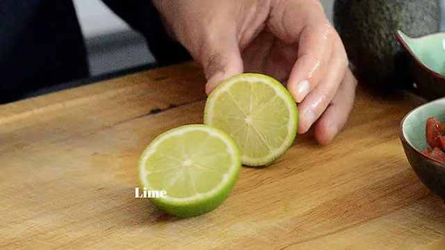 lime for guacamole