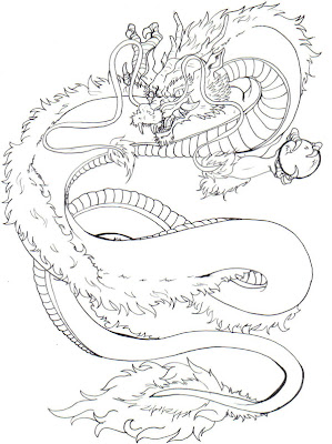 Japanese Dragon Tattoo Design