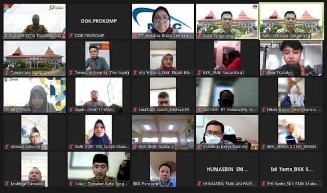 Virtual Jobfair, Potensi Lapangan Pekerjaan Bagi Warga Kota Tangerang