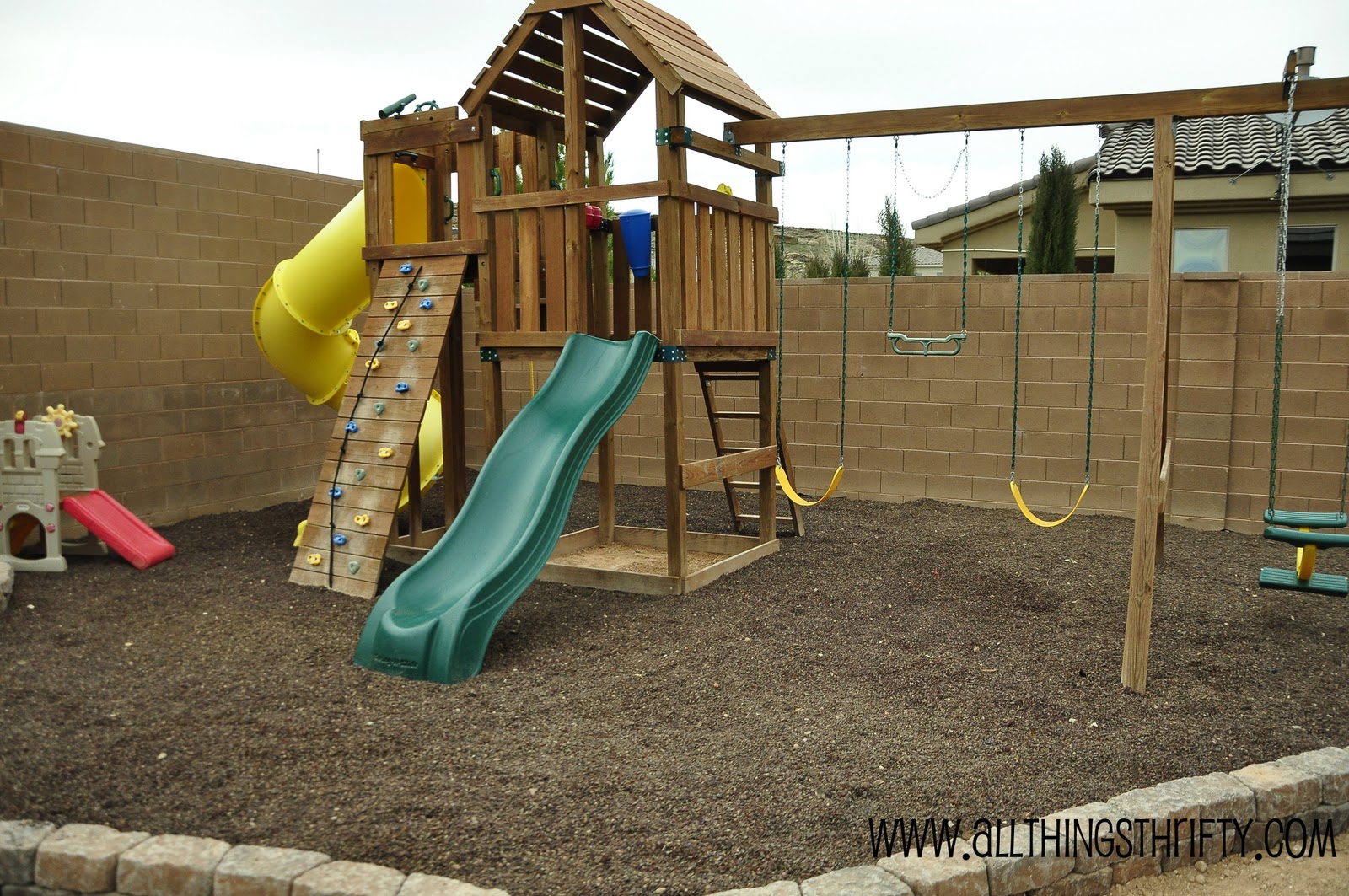Outdoor Swing Sets And How To Prevent Weeds In The Long Run All