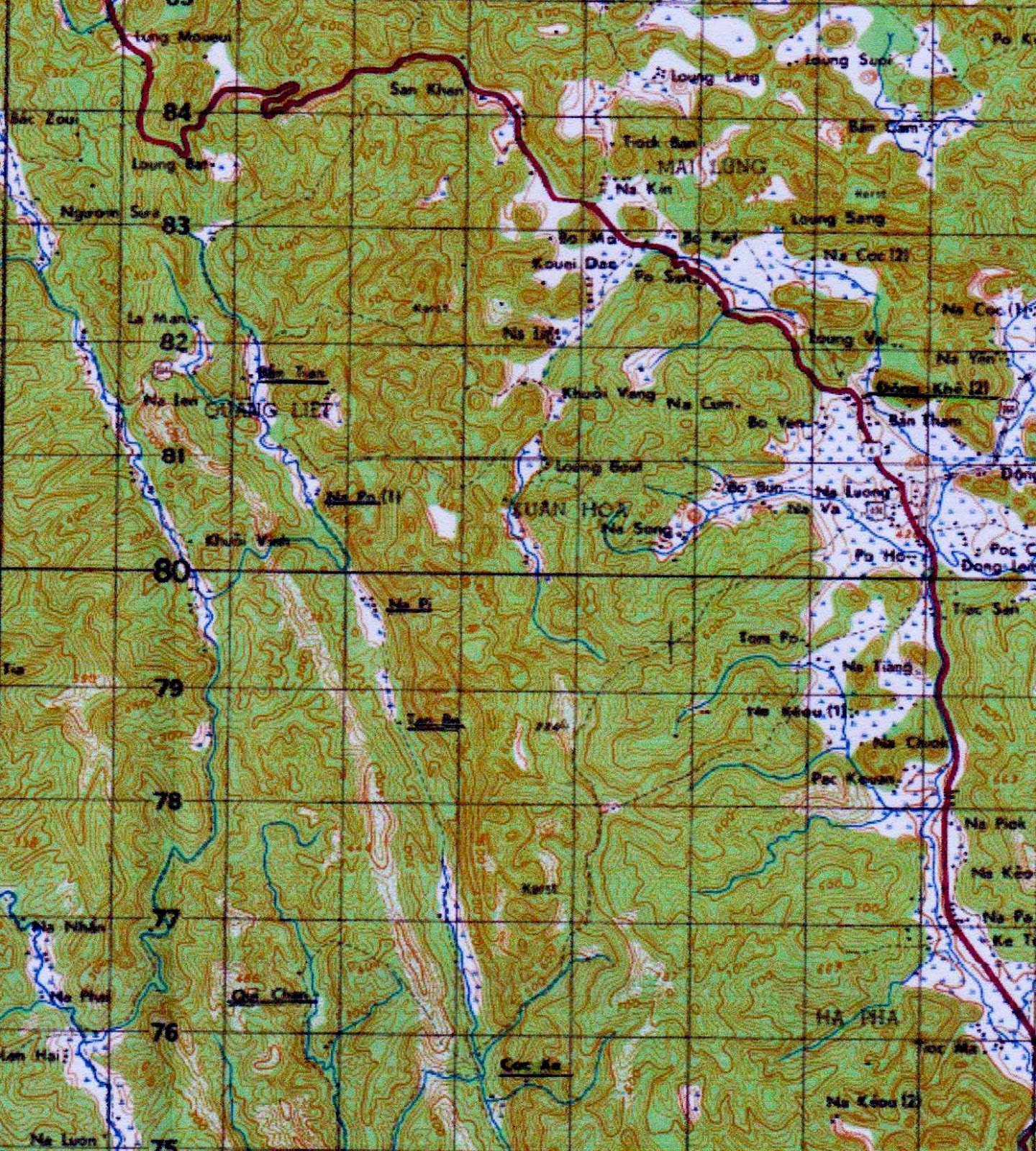 COC XA: going up to the Nguom Kin pass.... Map%2BCoc%2BXa%2B001%2B-%2BCopie%2B(2)