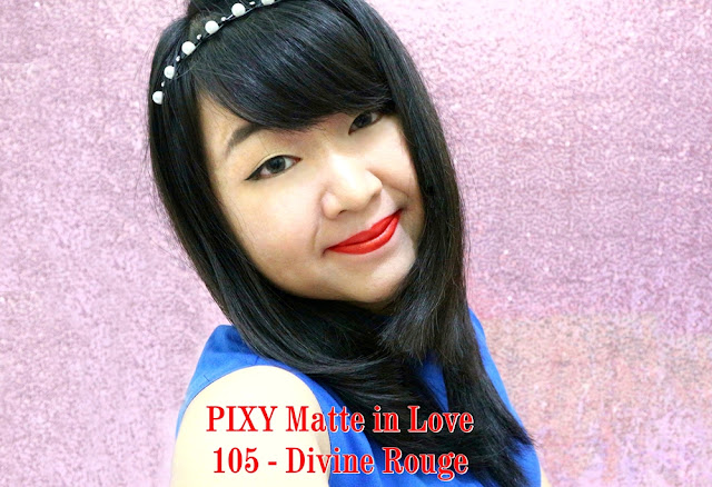 PIXY Matte in Love Lipstick 105 Divine Rouge