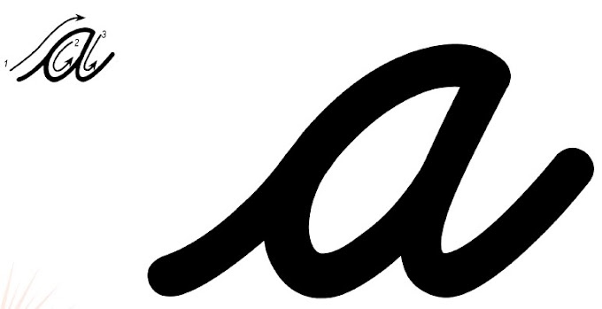 Cursive Handwriting Cursive-Lowercase-Letter- a to z