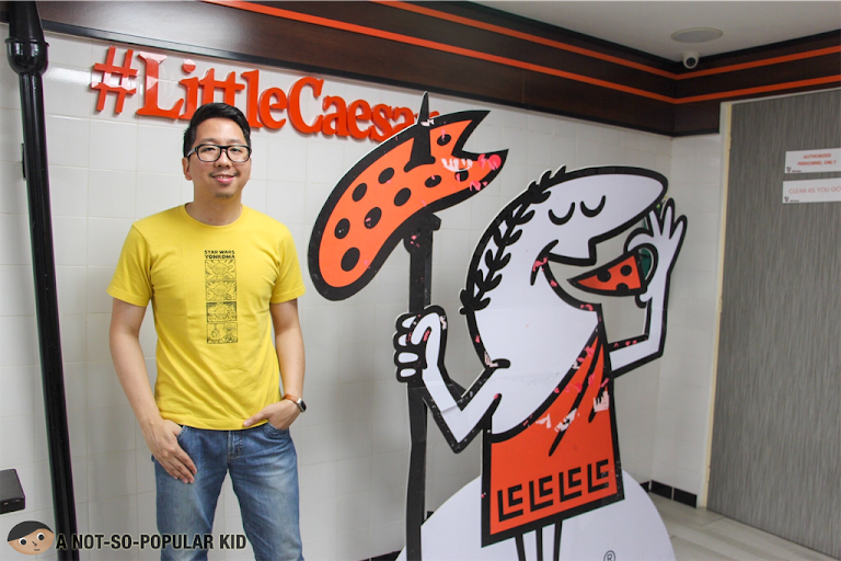 Renz Cheng in Little Caesars, Manila