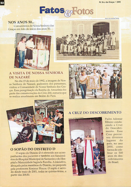 PROGRAMAÇÃO DAS FESTIVIDADES DE N. SRA. DAS GRAÇAS - 2005 - PAG 52