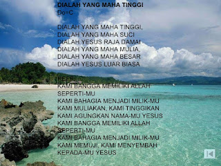 Chord Lagu Rohani : DIALAH YANG MAHA TINGGI - Hendro Suryanto