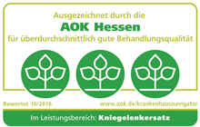 Kniegelenk, AOK, Hessen