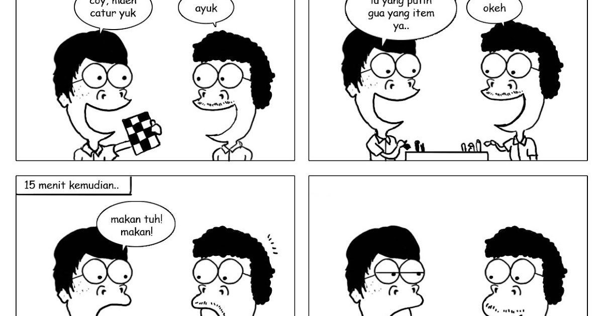 Gambar Komik Pendidikan Yang Mudah Digambar Komicbox