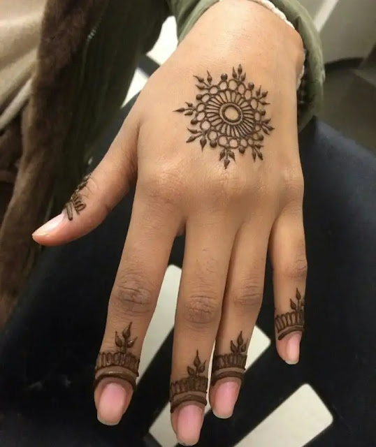 Gambar henna simple dan mudah ditiru untuk pemula