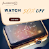 Instagram 50% off watch store social banner