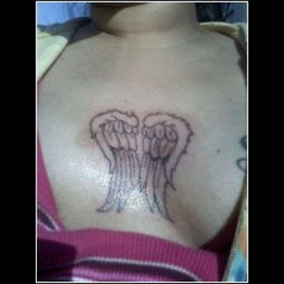 Angel Wings Tattoo On Chest Related Articles