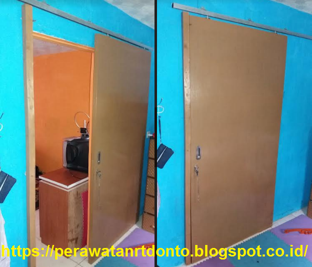 Cara Pasang Pintu Geser Rel Sliding Rumah Sendiri ALAT 