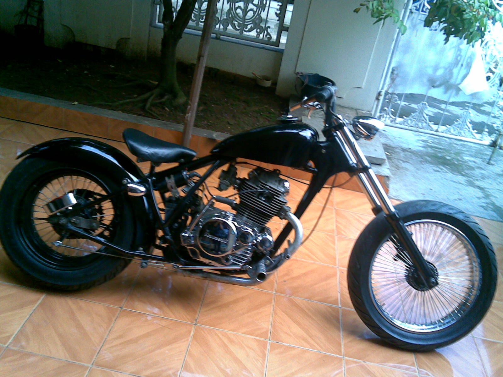 81 Modifikasi Motor Custom Bobber Terbaru Dan Terkeren Kucur Motor