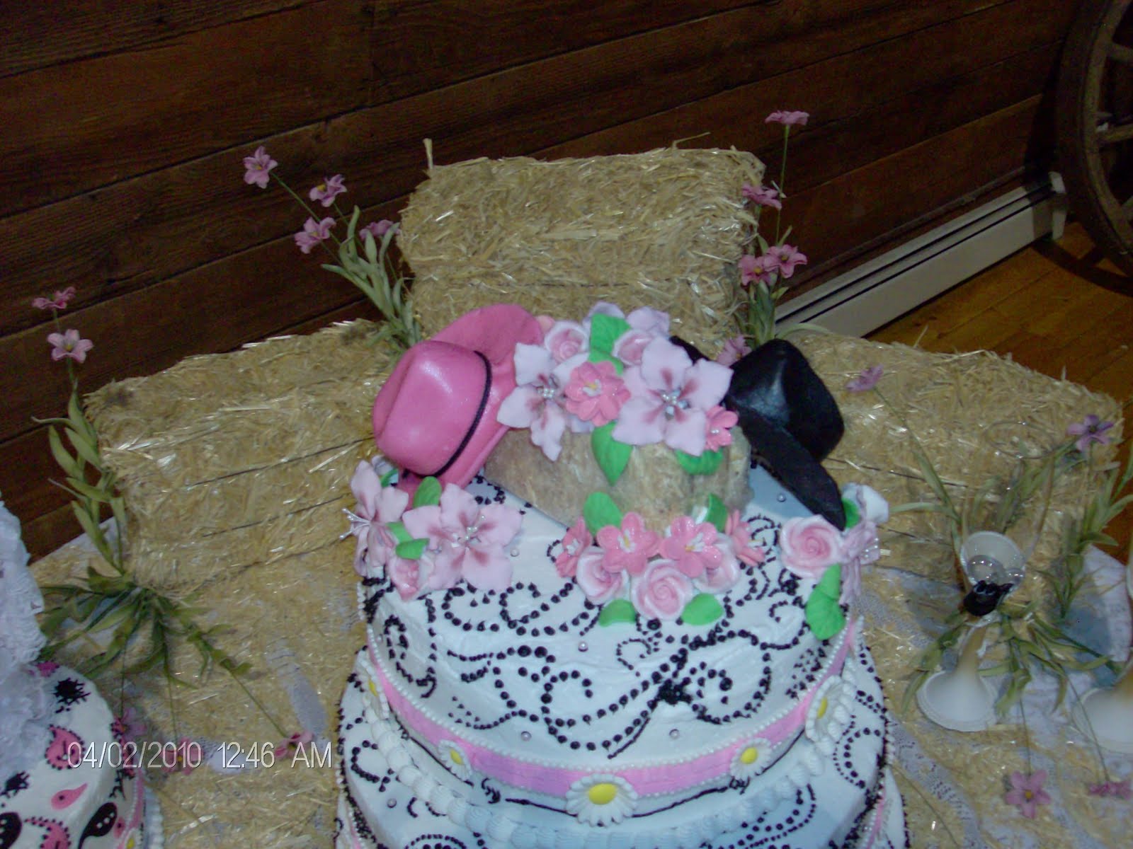 Country Style Wedding Cake