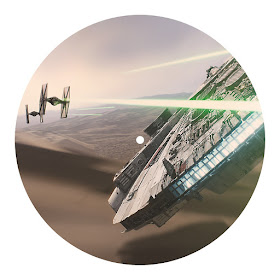 Record Store Day 2016 Exclusive Star Wars: The Force Awakens Soundtrack Picture Disc Vinyl Record Side B