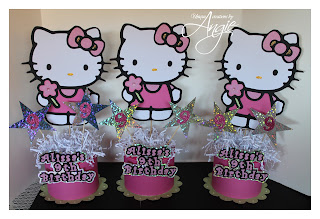 Gift Bag Centerpieces