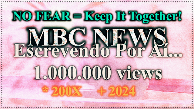 MBC NEWS 1.000.000 FINAL Escrevendo Por Aí...!