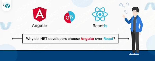 Why do .NET developers choose Angular over React?