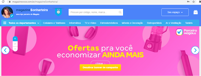 Conhecendo o Parceiro Magalu Divulgador. Saiba mais em nosso Blog "Por uma vida muito melhor"