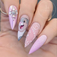 Manicura : Uñas decoradas de Disney