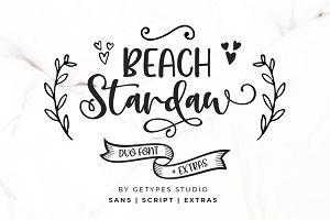 Beach Stardaw by Rizaldi Wandani | Getypes Studio