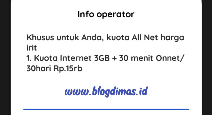 Paket di Kode Dial *363*200#