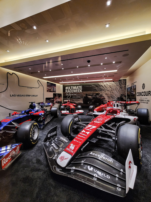 Las Vegas F1 pop-up shop opens at at The Venetiann the Strip, Formula 1, Sports