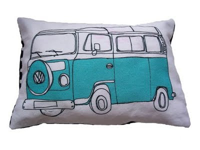 Helena Carrington - Camper Van cushion