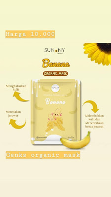 MASKER ORGANIK SUNNY OFFICIAL SERI WASH OFF DAN PEEL OFF