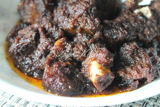 Daging Kambing Masak Hitam Terbaik - Azie Kitchen