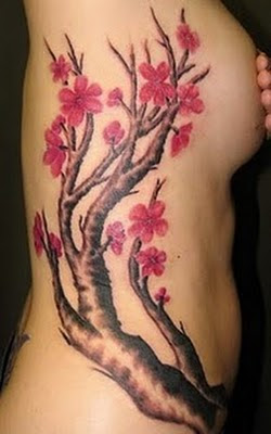 Tattoo Bunga Cherry