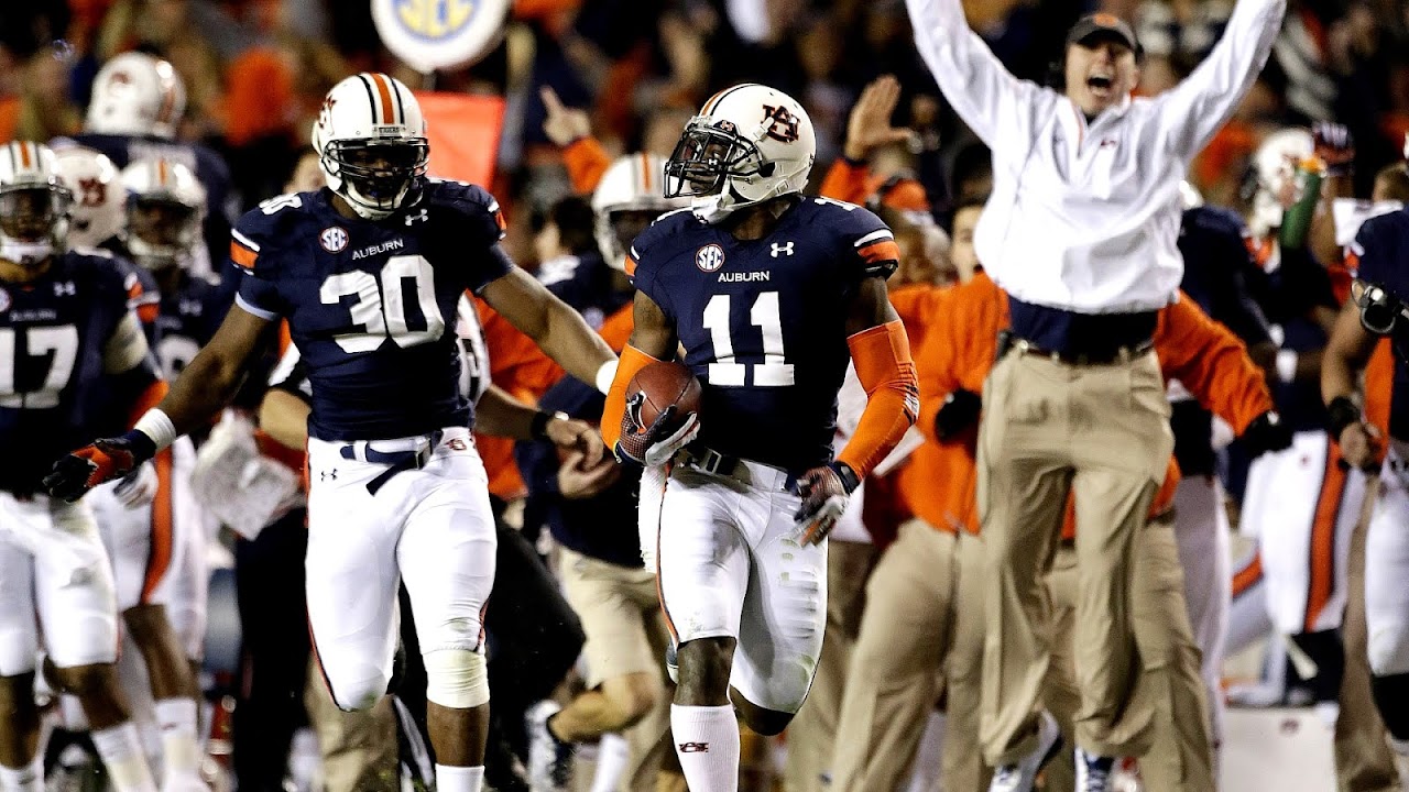 Auburn Alabama Football Score
