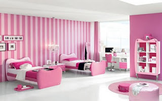 Kumpulan Kamar Anak Warna Pink, kamar warna pink
