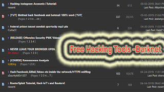 How To Download Hacking Tools Free From Deep web ||Hacking Tools -Darknet