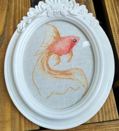Golden Fish - Free Cross Stitch Pattern