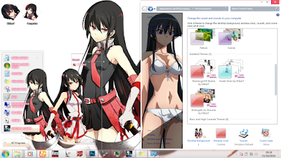 [Theme Win 7] Akame ga Kill! - Akame by Eldiaz7