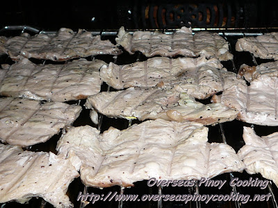 Beef Tapa Drying Procedure