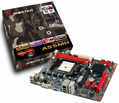 Biostar A55MH AMD FM1 socket