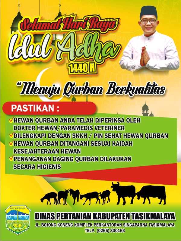 Download Spanduk Qurban  Idul Adha 1440 H Format CDR  KARYAKU