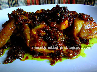 Resep Cara Membuat Ayam Goreng Pedas Bumbu Sambal Jahe