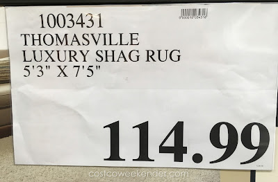 Deal for the Thomasville Luxury Shag Rug at Costco